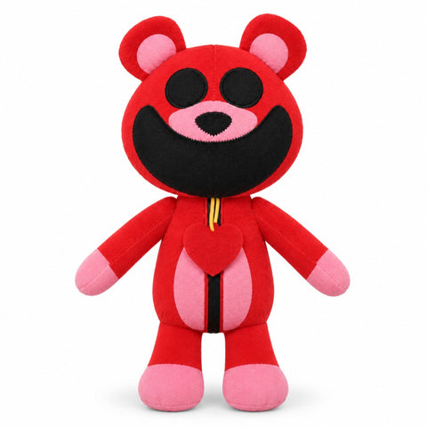 Peluche Bobby Bearhug de Playtime Critters, rojo