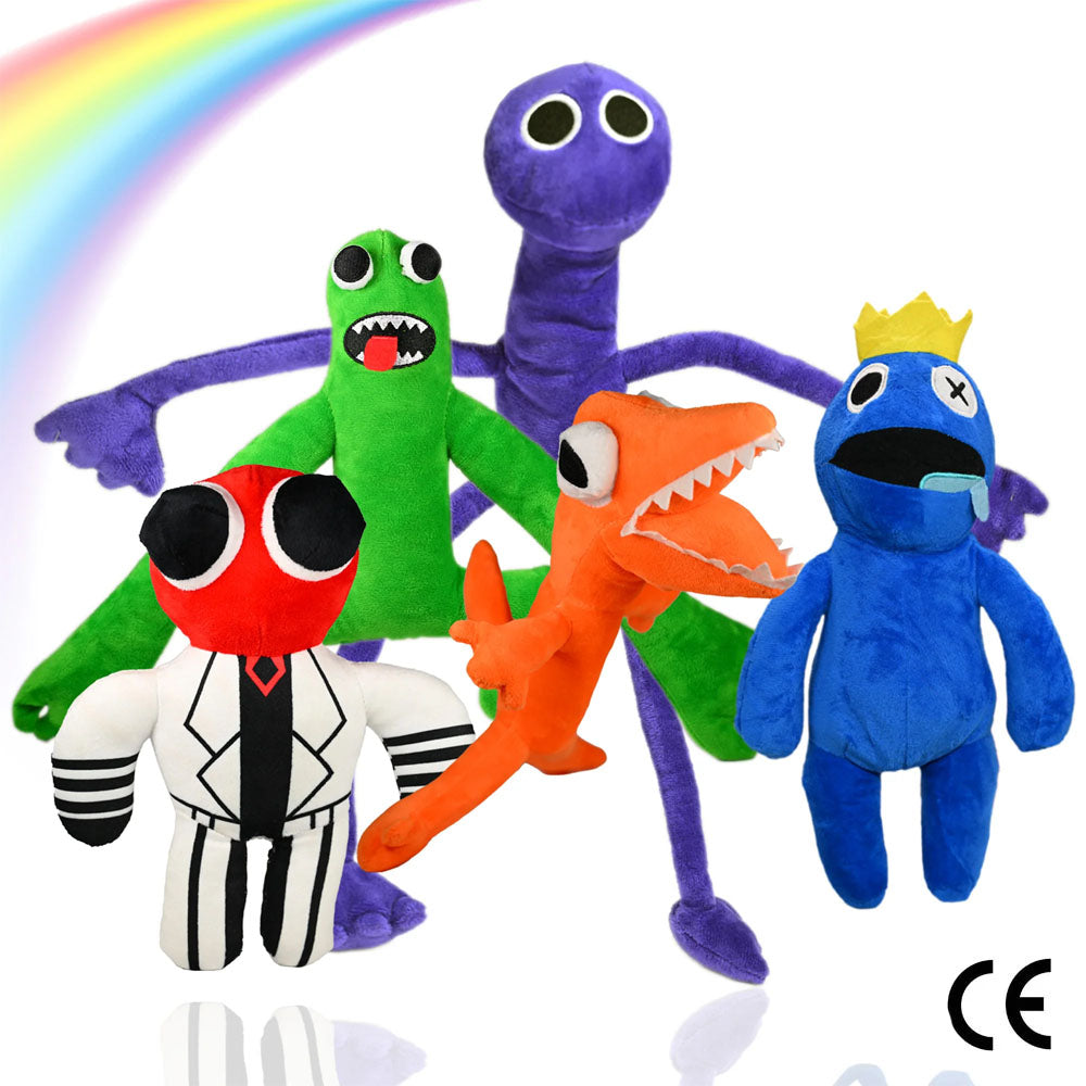 Regenbogenfreunde 5 Stück Set Rainbow Friends Plüschtiere
