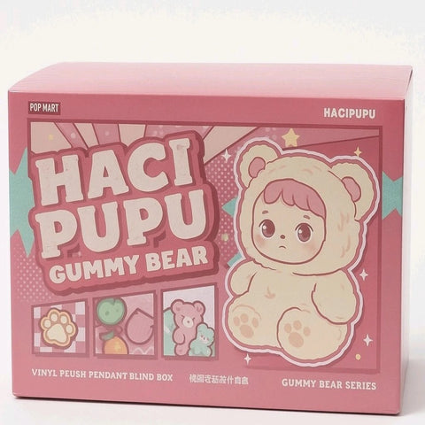 POP MART Labubu HACI PUPU Gummy Bear 6er-Set