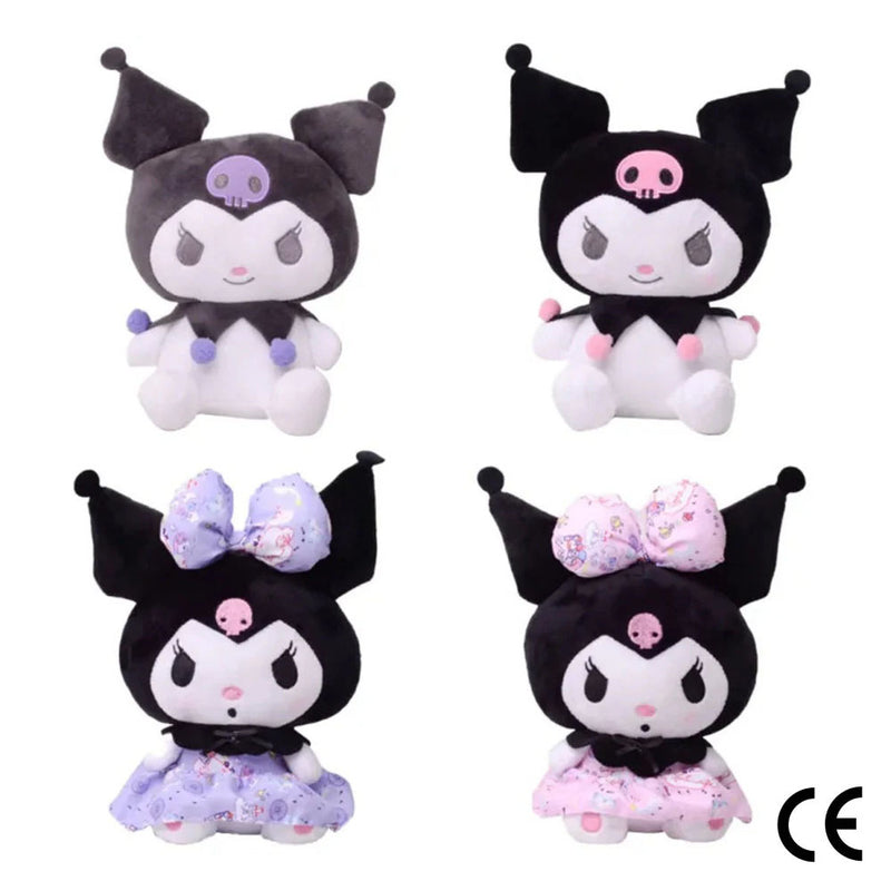 Sanrio Kuromi 23 cm 4er-Set Plüschtiere