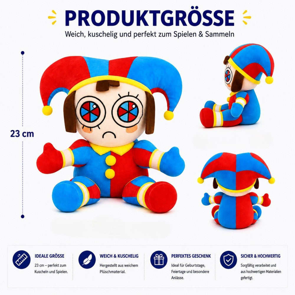 The Amazing Digital Circus Plüschtier 23 cm Pomni