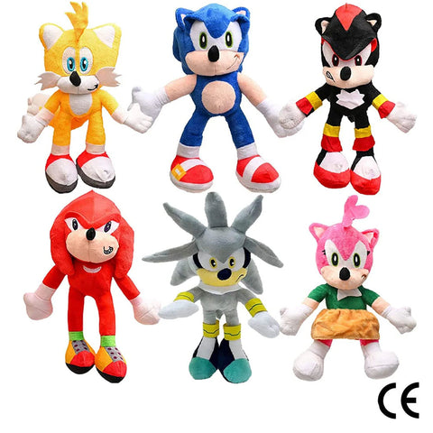 Sonic 6-Piece Plush Set
