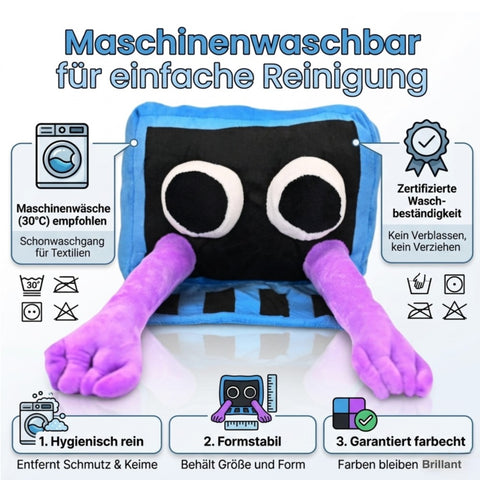 Rainbow Friends Plush Toy TV-Monster