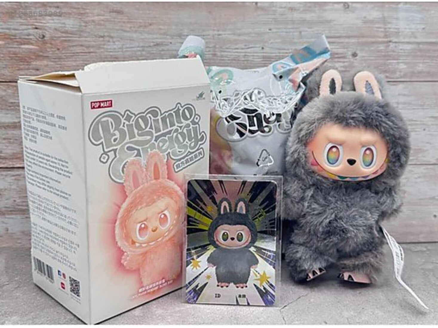 POP MART Labubu BIG INTO ENERGY Original "Rare Secret" (Schwarz) - Wiztex.de