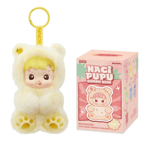 POP MART Labubu HACI PUPU Gummy Bear Original " Pineapple Flavor" (Gelb) - Wiztex.de